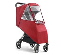 Housse générale facile à enlever offrant une couverture complète contre la pluie et le froid Protection confortable pour poussettes en lin Protection de voyage pour poussettes Protection contre le