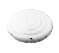 Housse gonflable en PVC pour bain à remous - 1,5 m - Ronde - Pliable - Protection contre la pluie - Trop-plein - Économie d'énergie - Pour l'extérieur