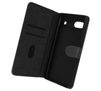 Housse Google Pixel 6A Clapet Portefeuille Fonction Support Vidéo noir