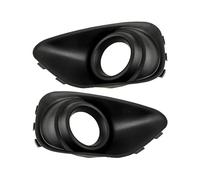 Housse Gril Lampe Antibrouillard 1 Paire Couvercle Phare Antibrouillard Pare-Chocs Avant Cadre Lunette Lampe Calandre 68109871AA 68109870AA pour Jeep pour Compass 2011 - 2017