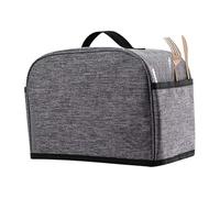 Housse Grille- - 28x16x20cm Housse 2 Fentes Avec Deux Pochettes, Range Couteau À Confiture | Tissu Oxford 300D Avec Poches Pour Couteau Étaleur Coupe Et Pince À Grille- - Protection Appareil C