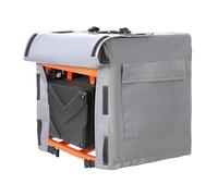 Housse Groupe Électrogène pour Scheppach SG7000i 2023-2026, Bâche de Protection Imperméable Oxford, Coupe-Vent avec Aérations et Sangles pour Abri de Jardin,B Grey