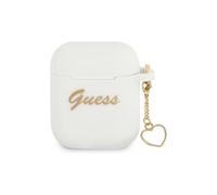 Guess Mallette rigide, ?tui pour ?couteurs + casque, Blanc