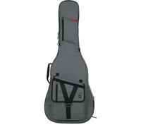 Gator Cases Transit Series Gig Bag pour guitare acoustique; Extérieur gris (GT-ACOUSTIC-GRY)