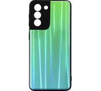 Housse holographique hybride légère pour téléphone portable Samsung Galaxy S21 - Vert
