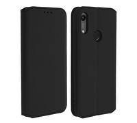 Housse Honor 8A et Huawei Y6 2019 / Y6S Étui Portefeuille Fonction Support noir