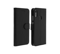 Housse Honor 8A et Huawei Y6 2019 / Y6S Etui Portefeuille Support Stand Noir