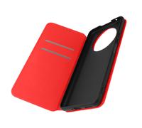 Housse pour Honor Magic 4 Lite Clapet Portefeuille Fonction Support Vidéo rouge
