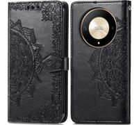 imoshion imoshion Etui de téléphone portefeuille Mandala Honor Magic 6 Lite Noir Noir