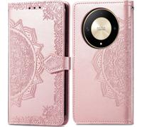 imoshion imoshion Etui de téléphone portefeuille Mandala Honor Magic 6 Lite Rose Dorée Rose dorée