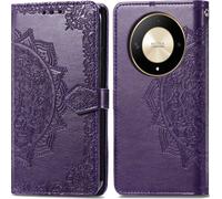 imoshion imoshion Etui de téléphone portefeuille Mandala Honor Magic 6 Lite Violet