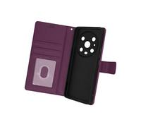 Housse Honor Magic4 Pro Clapet Portefeuille Stand Vidéo violet