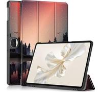 Housse Honor Pad 9, coque protectrice en PU, triple support pliable, HH, HonorPad 9 12,1 pouces