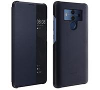Huawei Mate 10 Pro Flip View Cover, Brun Bleue - s'adapte Mate 10 Pro