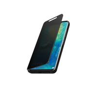 Housse Huawei Mate 20 Pro Étui Folio Miroir Clapet translucide Stand Vidéo Noir