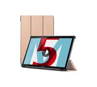 - Housse Huawei MediaPad M5 10.8 Etui Coque auto veille/réveille PU Slim Smart Case Support haute Solidité, Or / Doré [Dimensions PRECISES Tablette :