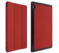 Housse Huawei Mediapad T5 10.0 Etui Clapet Folio Support Video Rouge