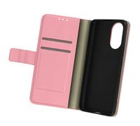 Avizar Étui aspect granuleux avec porte-cartes et support rose pour Honor 50/Huawei Nova 9