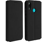 Housse Huawei P Smart 2019 / Honor 10 Lite Étui Porte-cartes Fonction Stand noir