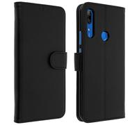 Housse Huawei P Smart Z/Y9 Prime 2019/Honor 9X Étui Porte-carte Support Noir