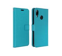 Housse Huawei P20 Lite Etui Folio Portefeuille Clapet turquoise Fonction Support