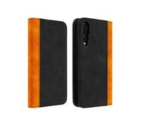 Housse Huawei P20 Pro Etui Folio Rangement carte Fonction support Noir