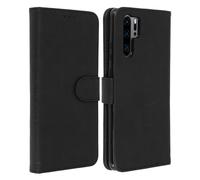Housse Huawei P30 Pro Étui Portefeuille Support Stand noir