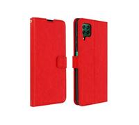 Housse Huawei P40 Lite Porte-carte Fonction Support Vintage rouge