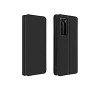 Housse Huawei P40 Pro Étui Folio Portefeuille Fonction Support noir