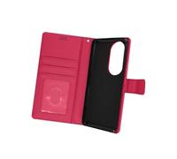 Housse Huawei P50 Pro Clapet Portefeuille Support Vidéo Rose