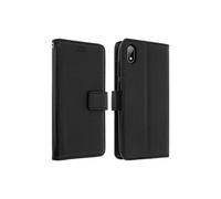 Housse Huawei Y5 2019 et Honor 8S Effet grainé Porte carte Support Vidéo Noir