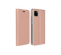 Housse Huawei Y5p Étui Porte-carte Fonction Support Vidéo Dux Ducis Rose