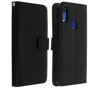 Housse Huawei Y6 2019 / Y6S / Honor 8A Étui Folio Porte carte Support Vidéo Noir