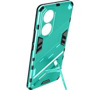 Coque Rigide Bi-matiere Pour Huawei Nova 9 et Honor 50 Signée Bibercas turquoise