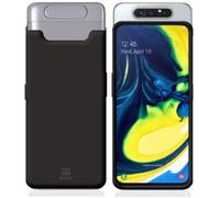 Housse IBROZ Samsung A80 Liquid Silicone noir