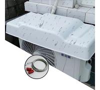 Housse imperméable d'extérieur AC - Protection UV et protection contre la pluie pour mini condensateur de pompe à chaleur Split - Protection durable et résistante aux intempéries