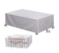 Housse imperméable en fourrure de jardin 200 x 140 x 100 cm | Tissu de bœuf 420D robuste | Housse de protection pour meubles d'extérieur résistante aux UV pour une protection toute l'année
