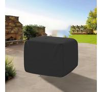 Housse imperméable en tissu Oxford pour tondeuse à gazon avec cordon de serrage en bas, 78 x 56 x 36 cm, protection coupe-vent pour une utilisation en extérieur et en intérieur