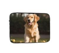 Housse imperméable et légère pour ordinateur portable Golden Retriever de 30,5 cm - Motif chien retriever