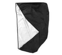 Housse Imperméable Neige pour Polyester Noire à Souffleuse Anti-gel | Protection L’humidité Poussière, pour Engin de Déneigement, Accessoire Extérieur