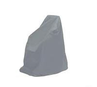 Housse imperméable Oxford 210D pour fauteuil roulant et scooter de mobilité avec ourlet élastique pour protéger contre la poussière, la pluie, les UV et le rangement en extérieur, gris (115 x 75 x 130