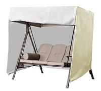 Housse imperméable pour balancelle de terrasse 3 places 190T pour hamac de jardin et planeurs coupe-vent (222,8 x 151,9 x 182,9 cm)