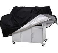Housse imperméable pour barbecue, housse robuste noire pour barbecue à gaz d'extérieur, 188 cm (74 po)
