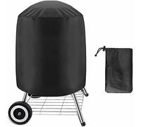 Housse imperméable pour Barbecue -Rond Housse Barbecue,Housse Barbecue Étanche en Tissu Oxford 210D -Housse de Protection Anti-Ultraviolet pour BBQ(70 ×70 cm)
