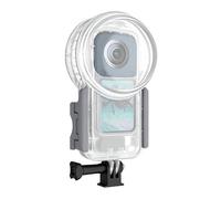 Housse imperméable pour caméra Insta 360 X6 avec barre de flottabilité 50 m | Cas de plongée sous-marine, couverture de plongée anti-rayures haute transparence pour plongée avec tuba, surf