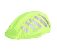 Housse imperméable pour casque de vélo, jaune fluo