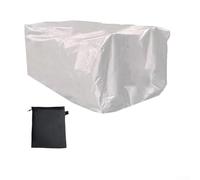 Housse imperméable pour chariot d'extérieur adaptée pour le jardinage ou le camping, protection fiable contre les conditions météorologiques difficiles (argent)