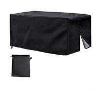 Housse imperméable pour chariot d'extérieur adaptée pour le jardinage ou le camping, protection fiable contre les conditions météorologiques difficiles (noir)