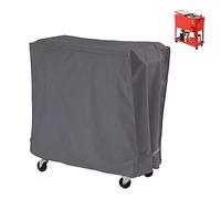 Housse imperméable pour chariot glacière à roulettes, housse de glacière robuste avec sangles réglables, protection de chariot de boissons d'extérieur, housse de coffre à glace avec sac de rangement à