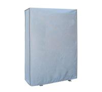 Housse imperméable pour climatiseur extérieur avec double fermeture éclair, tissu Oxford 600D, gris, 96 x 40 x 125 cm